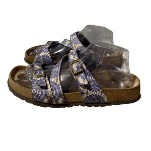 Birkenstock Papilio Salia SF Sandals Womens 9‎ 40 Kenja Blue Boho Straps Buckles